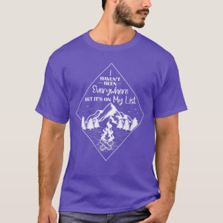Camiseta Aventura ao Ar Livre Caminhada Acampamento Montanh