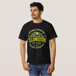 Camiseta Aventura ao Ar Livre em Yellowstone