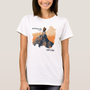Camiseta Aventura, Aventura Aguarda, Vamos!