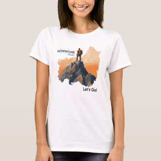 Camiseta Aventura, Aventura Aguarda, Vamos!
