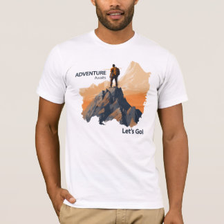 Camiseta Aventura, Aventura Aguarda, Vamos!