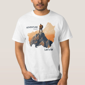 Camiseta Aventura, Aventura Aguarda, Vamos!