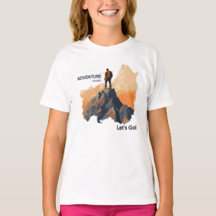 Camiseta Aventura, Aventura Aguarda, Vamos!