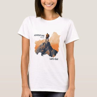 Camiseta Aventura, Aventura Aguarda, Vamos!