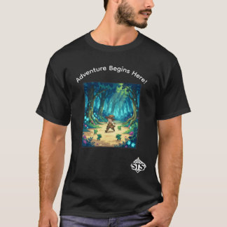 Camiseta Aventura Começa Aqui Setting the Stage