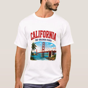 Camiseta Aventura da Costa Dourada da Califórnia