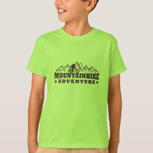 Camiseta aventura da mountain bike