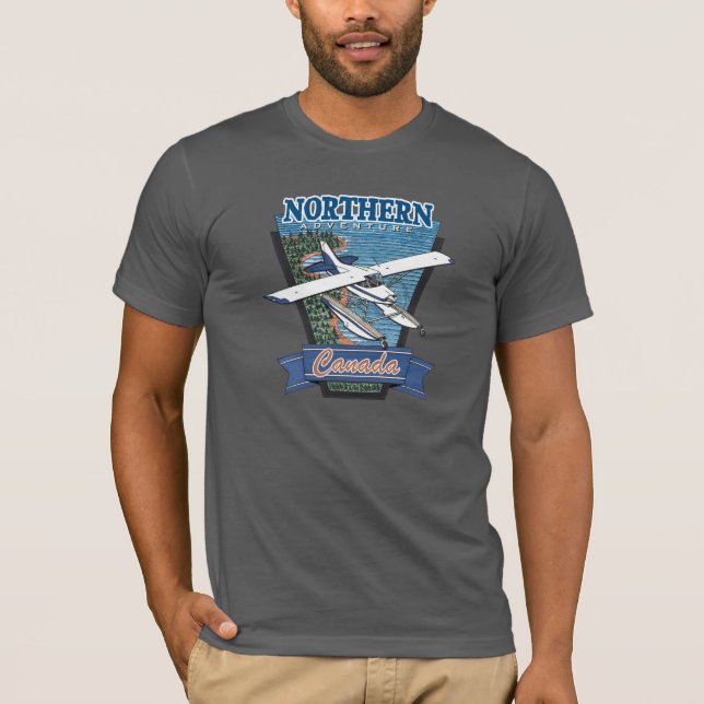 Camiseta Aventura da Seaplane Aviation (Frente)
