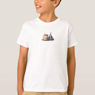 Camiseta Aventura de Acampamento Aconchegante de Hamster pa