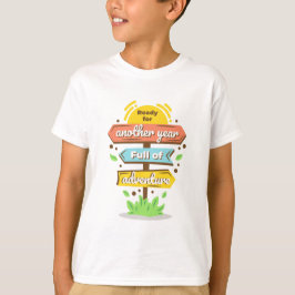 Camiseta Aventura de Aniversário Marca Natureza