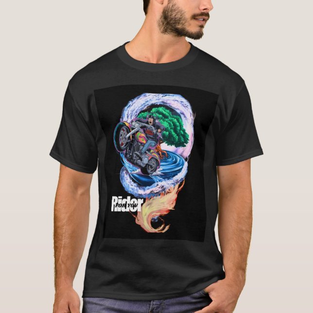 Camiseta Aventura de Bike Rider (Frente)