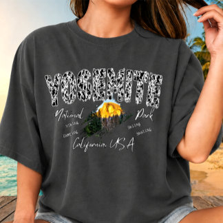 Camiseta Aventura de caminhada desgastada no Parque Naciona