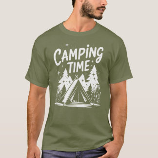Camiseta Aventura de Camping Time