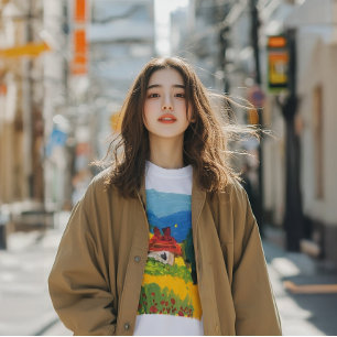 Camiseta Aventura de Cottage em Cute