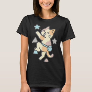 Camiseta Aventura de Escalada Montanhista Divertida Fofa