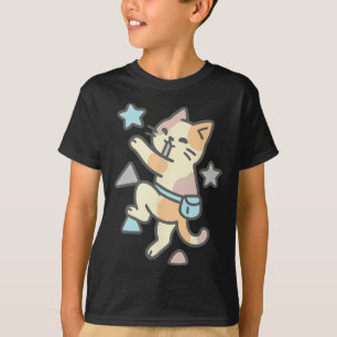 Camiseta Aventura de Escalada Montanhista Divertido Fofo