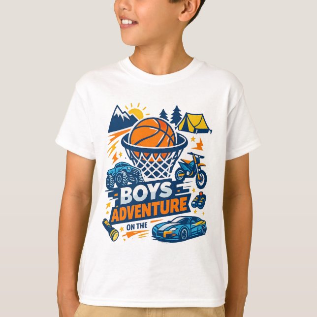 Camiseta Aventura de Meninos (Frente)