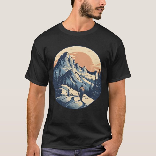 Camiseta Aventura de Montanha (Frente)