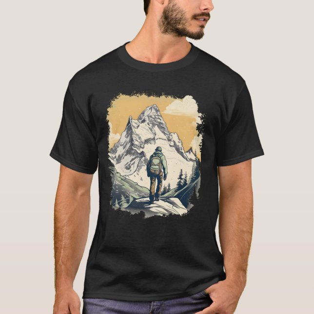 Camiseta Aventura de Montanha (Frente)