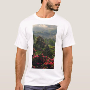 Camiseta Aventura de Montanha - Floresta Primavera Tardia S