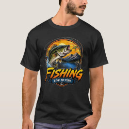 Camiseta Aventura de Pesca Vintage