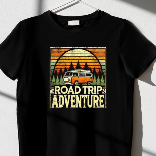 Camiseta Aventura de Trilha Rodoviária (Criador carregado)