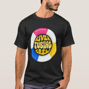 Camiseta Aventura de Tubagem do Rio de Corrida Flutuante