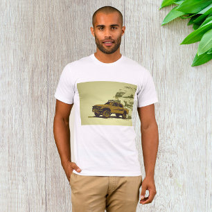 Camiseta Aventura De Veículos Externos, Mens T-Shirt