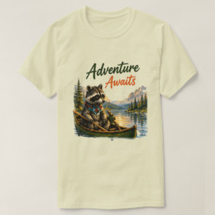 Camiseta Aventura de Verão Aguarda   Férias Perfeitas 
