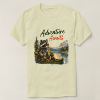 Camiseta Aventura de Verão Aguarda | Férias Perfeitas