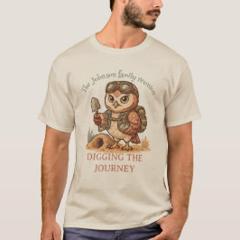 Camiseta Aventura Divertida da Coruja - Presente de Viagem