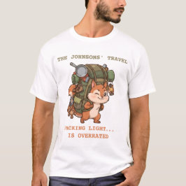 Camiseta Aventura Divertida de Esquilo Superempacotado - Vi