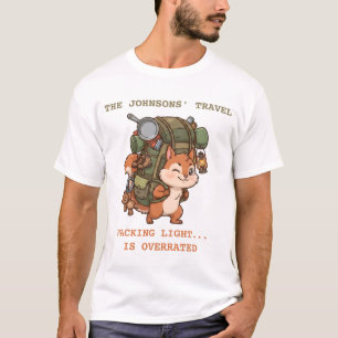 Camiseta Aventura Divertida de Esquilo Superempacotado - Vi