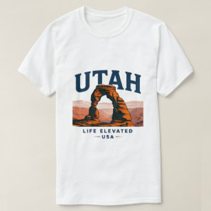 Camiseta Aventura do Canyon Vermelho de Utah