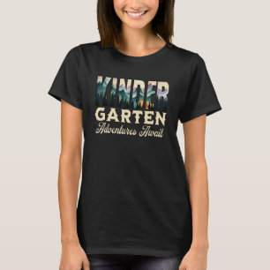 Camiseta Aventura do Kinder Aguarda Aventura Volta às Aulas
