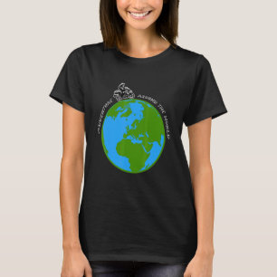 Camiseta Aventura Em Torno Da Trilha Terrestre De Motomotoc