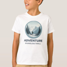 Camiseta AVENTURA – Emoção Sem Limites | Algodão Premium