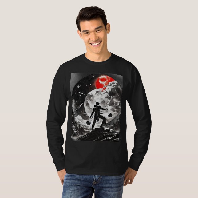 Camiseta Aventura Espacial (Frente Completa)