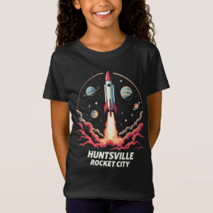 Camiseta Aventura Espacial de Rocket City em Huntsville