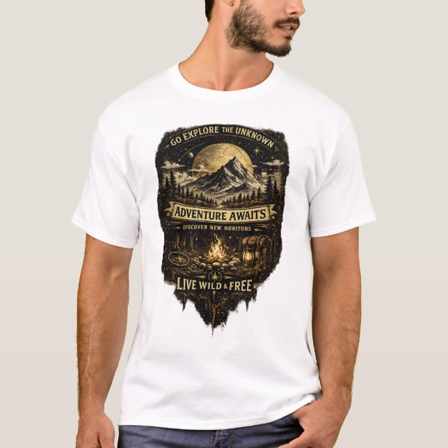 Camiseta Aventura Espera (Frente)