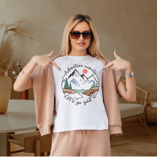 Camiseta Aventura espera vamos encontrá-la
