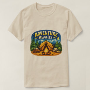 Camiseta Aventura Espera Viagem e Destinos