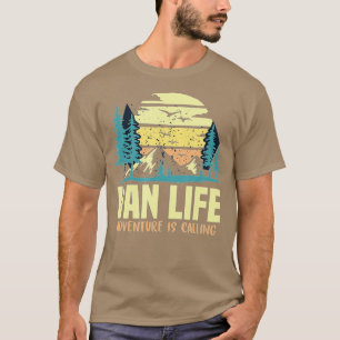 Camiseta Aventura está chamando de Viver o Presente Van Lif
