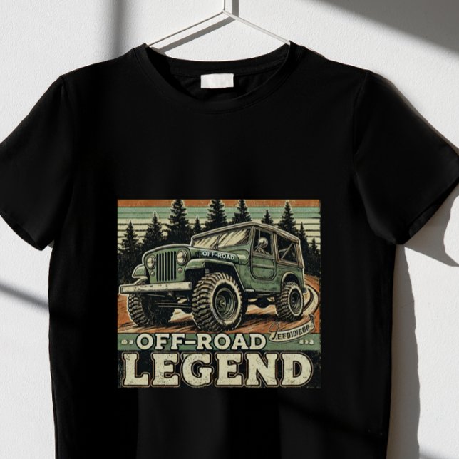 Camiseta aventura fora de estrada (Criador carregado)