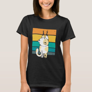 Camiseta Aventura Gatinha Atrevida Patas Gatos Natureza 