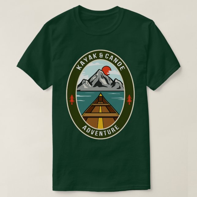 Camiseta Aventura Kayak & Canoé (Frente do Design)