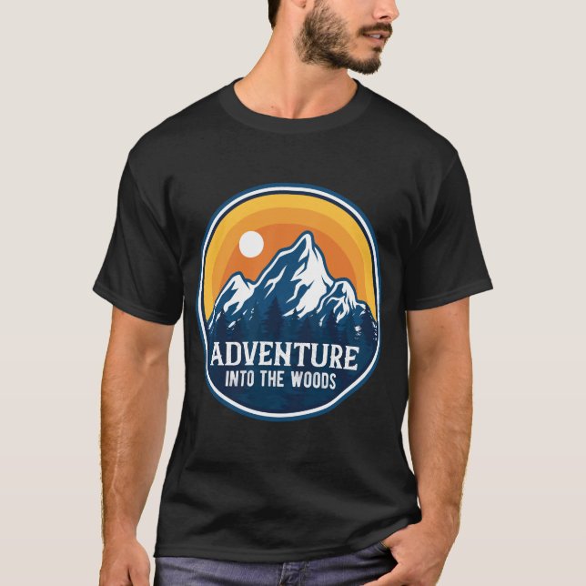 Camiseta aventura na floresta (Frente)