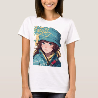 Camiseta Aventura na Montanha Garota Andewalker El