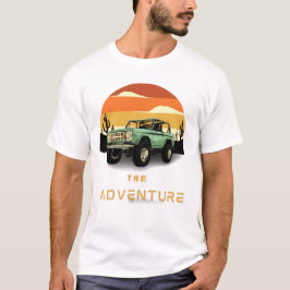 Camiseta Aventura no Deserto para Homens