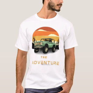Camiseta Aventura no Deserto para Homens